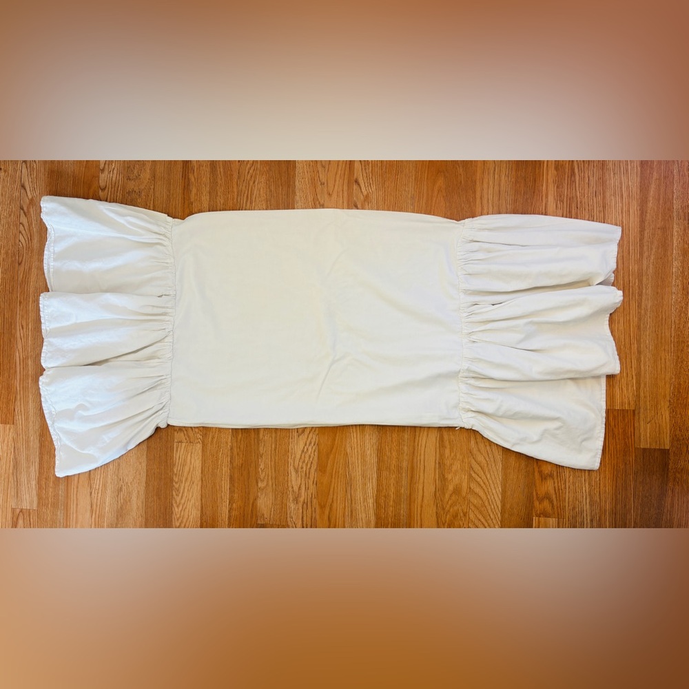 Soft Surroundings White Queen Sham Pillow Case Set of two